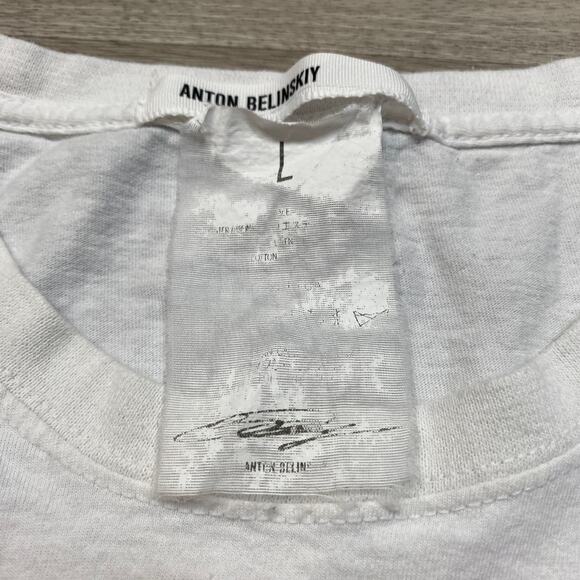 Rare Anton Belinskiy Verkhovna Rada Parliament T-shirt Men's Large Designer - Picture 7 of 11